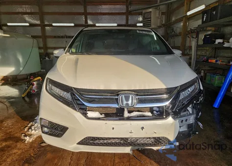 2018 Honda Odyssey Elite из США, поврежденный, VIN 5FNRL6H92JB089965